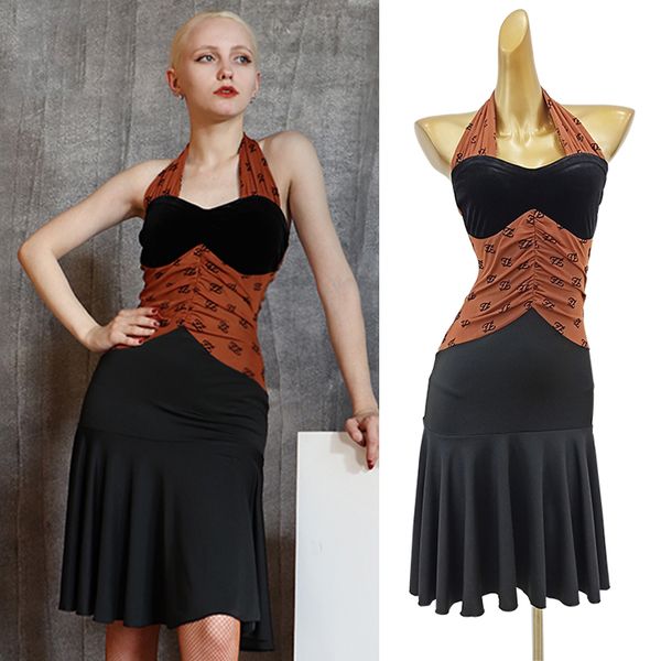 summer latin dance dress backless practice clothes women party prom dress tango costume rumba salsa dress halter vdb3291, Black;red
summer latin dance dress backless practice clothes women party prom dress tango costume rumba salsa dress halter vdb3291, Black;red