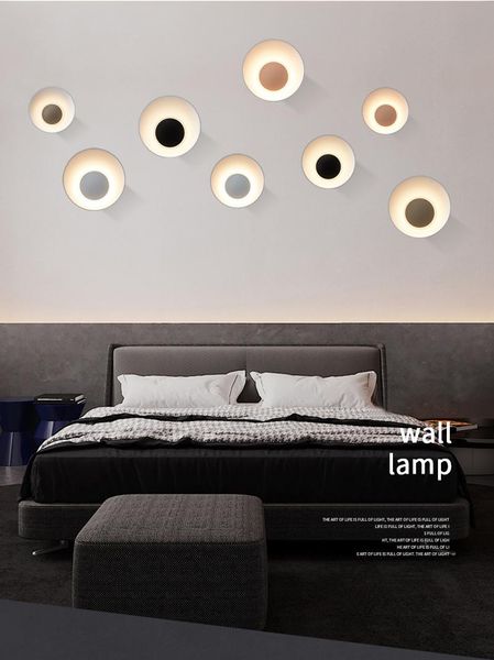 wall lamp ins wind bedside bedroom living room tv background nordic net red creative
wall lamp ins wind bedside bedroom living room tv background nordic net red creative