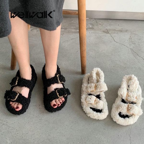 sandals 2021 women fur slippers winter shoes cute plush fluffy women's furry casual home house indoor, Black
sandals 2021 women fur slippers winter shoes cute plush fluffy women's furry casual home house indoor, Black