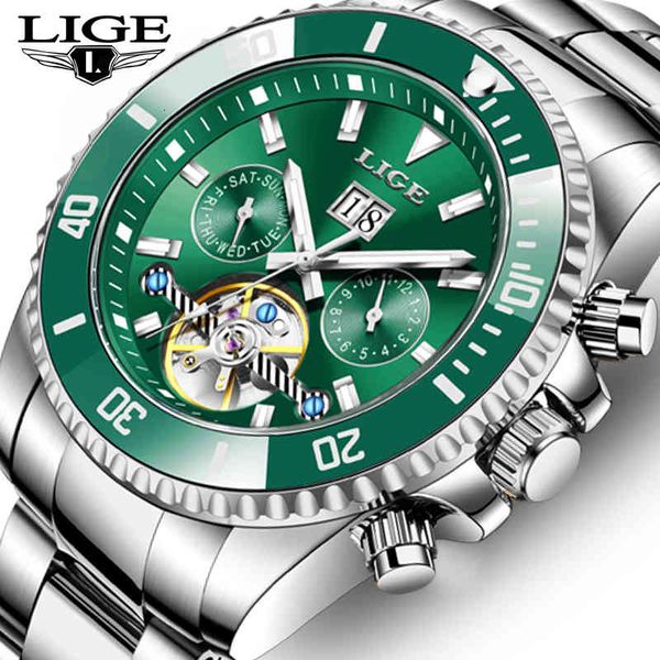 lights 2021 automatic gentlemen watches fire luxury men green mechanical men watertight reloj hombre tours, Slivery;brown
lights 2021 automatic gentlemen watches fire luxury men green mechanical men watertight reloj hombre tours, Slivery;brown