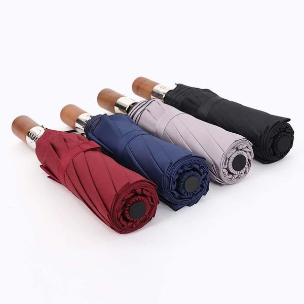 umbrellas automatic folding business umbrella metal wooden handle three-fold uv protection sun
umbrellas automatic folding business umbrella metal wooden handle three-fold uv protection sun