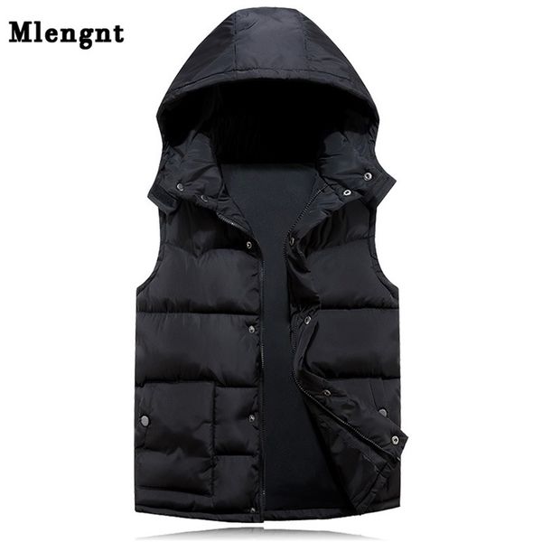 cotton hoodie vest for men winter warm thick casual windbreaker kids 3 colors red sleeveless jacket male classic waistcoat 210923, Black;white
cotton hoodie vest for men winter warm thick casual windbreaker kids 3 colors red sleeveless jacket male classic waistcoat 210923, Black;white