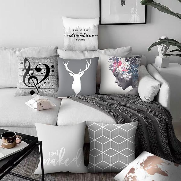 cushion/decorative pillow nordic design cushion style geometric modern simple sofa big living room bedroom
cushion/decorative pillow nordic design cushion style geometric modern simple sofa big living room bedroom