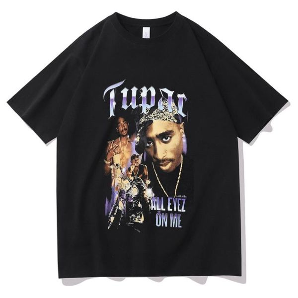 men's t-shirts awesome 2pac rap all eyez motorbike vintage print t-shirt playboi carti hip hop trend tshirt short sleeve summer men wom, White;black
men's t-shirts awesome 2pac rap all eyez motorbike vintage print t-shirt playboi carti hip hop trend tshirt short sleeve summer men wom, White;black