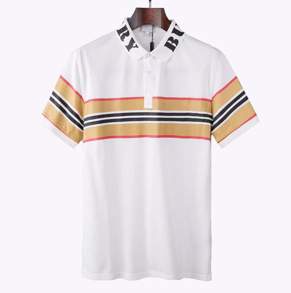 men s polos classic letters embroidery stripe pattern luxury high-quality fashion men's polo shirt black and white casual short sleeve, White;black
men s polos classic letters embroidery stripe pattern luxury high-quality fashion men's polo shirt black and white casual short sleeve, White;black