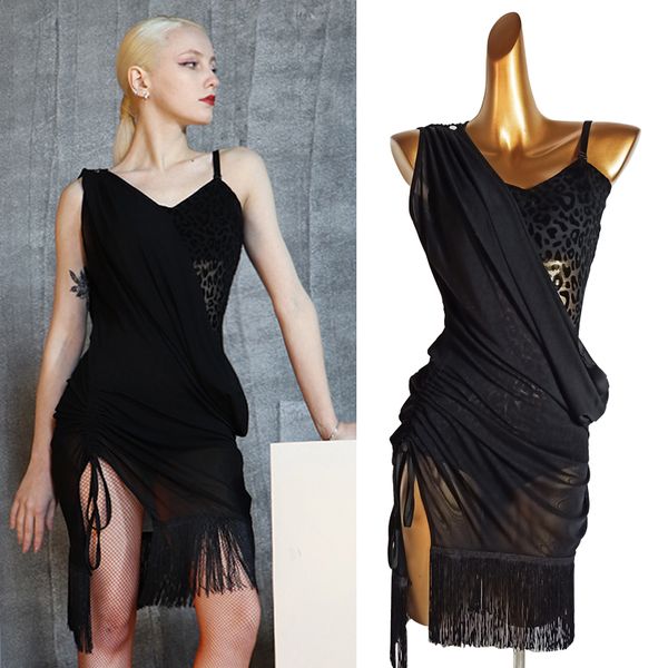 new latin dance dress women lepard bodysuit+mesh fringe dress 2 pcs samba costume prom latin performance clothes vdb3290, Black;red
new latin dance dress women lepard bodysuit+mesh fringe dress 2 pcs samba costume prom latin performance clothes vdb3290, Black;red