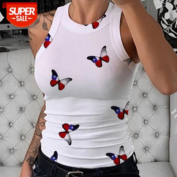 2020 women tank summer beachwear butterfly printed tee slim female vests 16 color option wdc4547 #gz0b, White
2020 women tank summer beachwear butterfly printed tee slim female vests 16 color option wdc4547 #gz0b, White