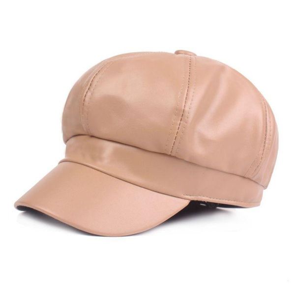 berets warm casual leather octagonal hats temperament retro autumn winter for outdoor costome, Blue;gray
berets warm casual leather octagonal hats temperament retro autumn winter for outdoor costome, Blue;gray