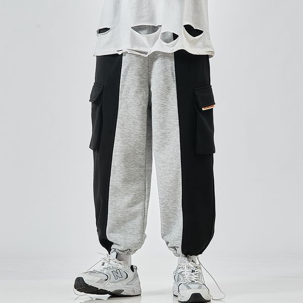 2021 new hip hop streetwear joggers pants men casual trousers high street elastic waist pant man zrim, Black
2021 new hip hop streetwear joggers pants men casual trousers high street elastic waist pant man zrim, Black