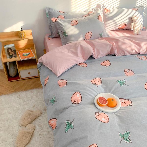 bedding sets home textile strawberry duvet cover pillow case bed sheet ab side quilt boy kid teen girl linens set king
bedding sets home textile strawberry duvet cover pillow case bed sheet ab side quilt boy kid teen girl linens set king