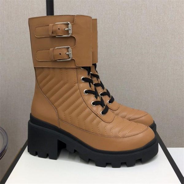 boots double buckle splice short thick bottom motorcycle lace-up suture leather side zipper women shoes, Black
boots double buckle splice short thick bottom motorcycle lace-up suture leather side zipper women shoes, Black