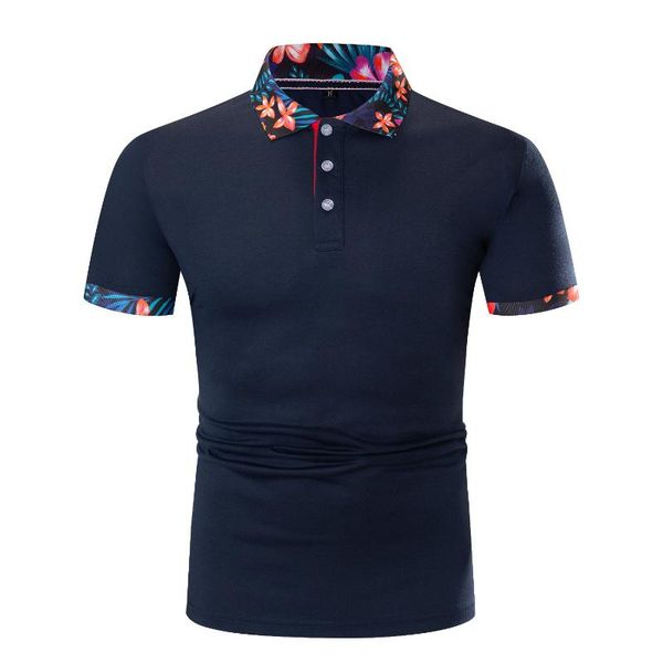 men's polos 2021 men shirt short sleeve contrast color clothing summer streetwear casual printing fashion, White;black
men's polos 2021 men shirt short sleeve contrast color clothing summer streetwear casual printing fashion, White;black