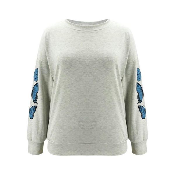spring/autumn butterfly printed round neck sweatshirt female casual long sleeve pullovers 2021 women clothes, Black
spring/autumn butterfly printed round neck sweatshirt female casual long sleeve pullovers 2021 women clothes, Black