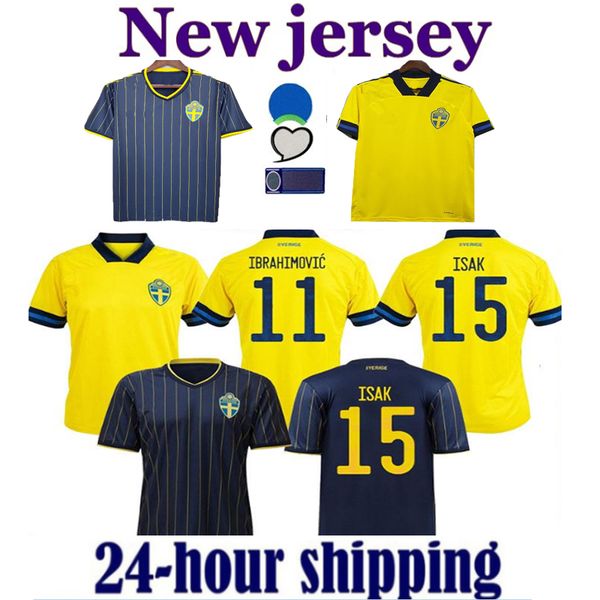 2022 2021 sweden ibrahimovic men 22 21 soccer jerseys kallstrom larsson home away football shirt toivonen marcus berg uniforms jersey men+ki, Black;yellow
2022 2021 sweden ibrahimovic men 22 21 soccer jerseys kallstrom larsson home away football shirt toivonen marcus berg uniforms jersey men+ki, Black;yellow