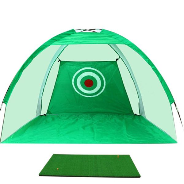 2m foldable golf cage practice hitting net training aid mat for indoor outdoor garden grassland nylon water resistant removable
2m foldable golf cage practice hitting net training aid mat for indoor outdoor garden grassland nylon water resistant removable