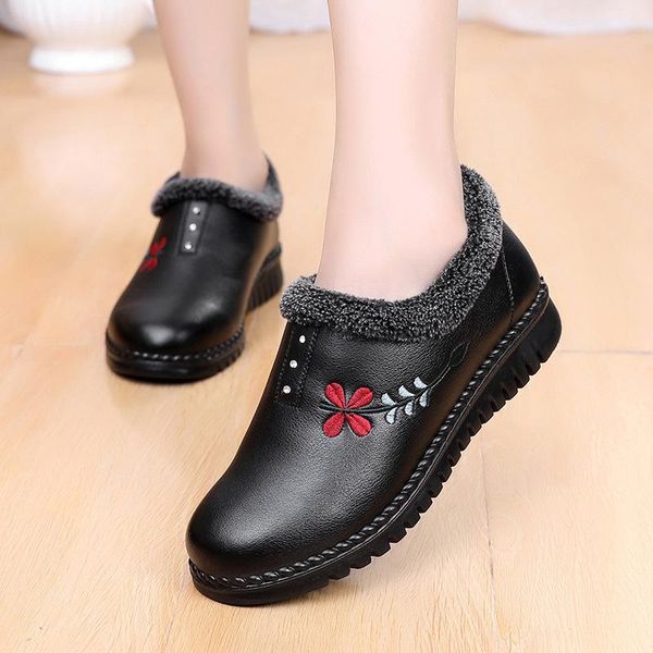 boots 2021 women winter snow female shoes warm plush antiskid bottom thermal waterproof, Black
boots 2021 women winter snow female shoes warm plush antiskid bottom thermal waterproof, Black