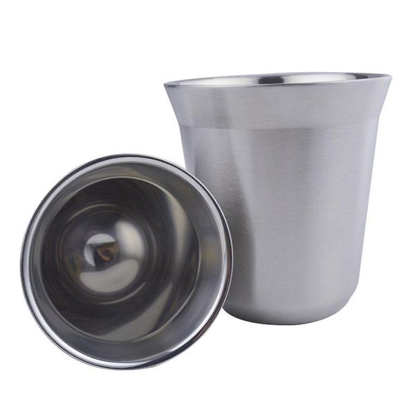 mugs 304 stainless steel double-layer coffee cup heat insulation water milk drinking d1
mugs 304 stainless steel double-layer coffee cup heat insulation water milk drinking d1