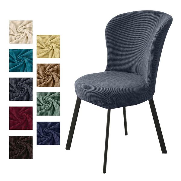 12 colors irregular chair cover polar fleece fabric elastic washable removable slipcover for l dining room decoration
12 colors irregular chair cover polar fleece fabric elastic washable removable slipcover for l dining room decoration