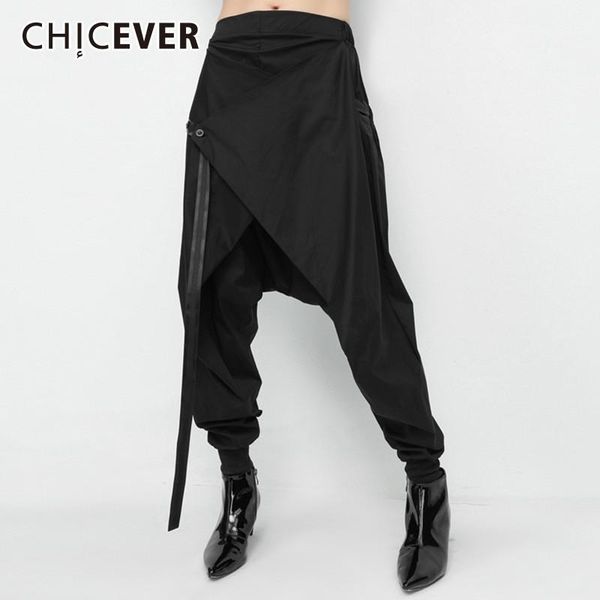women's pants & capris chicever trouser for harem female elastic high waist casual loose ribbons black fashion streetwear tide, Black;white
women's pants & capris chicever trouser for harem female elastic high waist casual loose ribbons black fashion streetwear tide, Black;white
