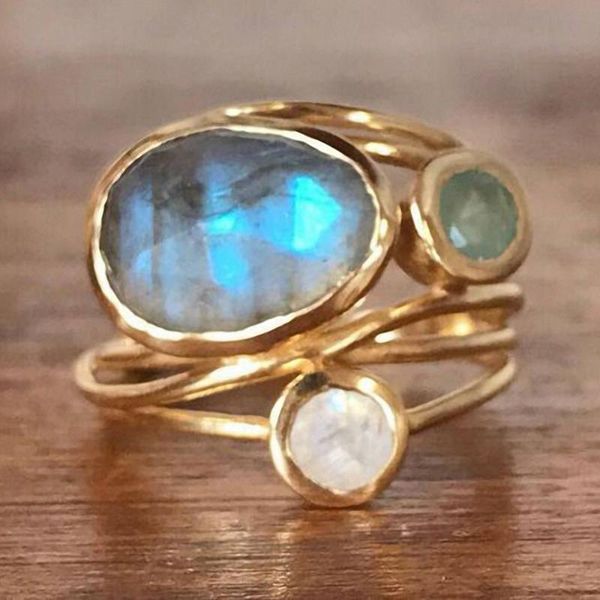 cluster rings women cocktail ring fashion ethnic moonlight stone exaggerated hollow gothic discolor jewelry wedding girl gifts, Golden;silver
cluster rings women cocktail ring fashion ethnic moonlight stone exaggerated hollow gothic discolor jewelry wedding girl gifts, Golden;silver