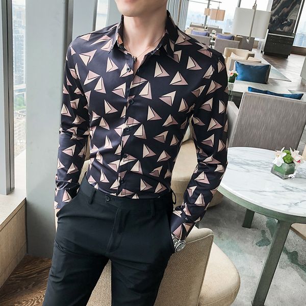british style autumn new fingerprint longsleeve long sleeve casual men's shirts fine fit all game streetwear night club prom tux 3xl-m, White;black
british style autumn new fingerprint longsleeve long sleeve casual men's shirts fine fit all game streetwear night club prom tux 3xl-m, White;black