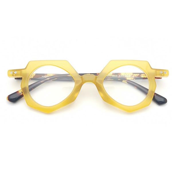 fashion sunglasses frames 76803 yellow cateye retro acetate glasses personality men women optical computer, Black
fashion sunglasses frames 76803 yellow cateye retro acetate glasses personality men women optical computer, Black