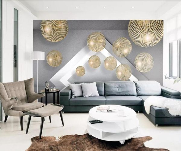 wallpapers customized 3d mural wallpaper three-dimensional metal sphere to expand the space of modern simple background wall
wallpapers customized 3d mural wallpaper three-dimensional metal sphere to expand the space of modern simple background wall