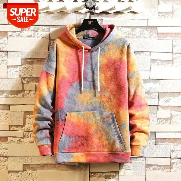 Men Harajuku Tie Dye Oversized Hoodies 2020 Autumn Mens patchwork Streetwear Sweatshirts Male Cotton Hip Hop Hoodie #8K3L, Black
Men Harajuku Tie Dye Oversized Hoodies 2020 Autumn Mens patchwork Streetwear Sweatshirts Male Cotton Hip Hop Hoodie #8K3L, Black