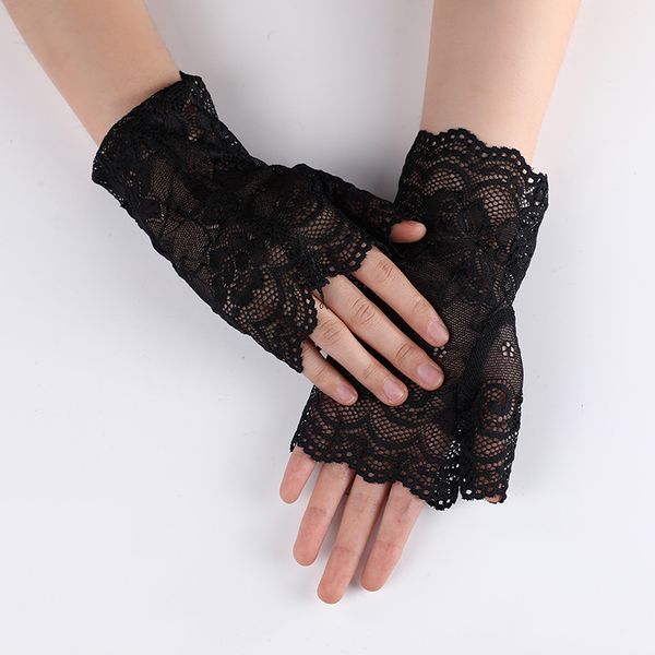 new fashion women short lace bridal gloves sunblock opera evening party wedding gloves elegant tea prom cosplay guantes de novia, White
new fashion women short lace bridal gloves sunblock opera evening party wedding gloves elegant tea prom cosplay guantes de novia, White