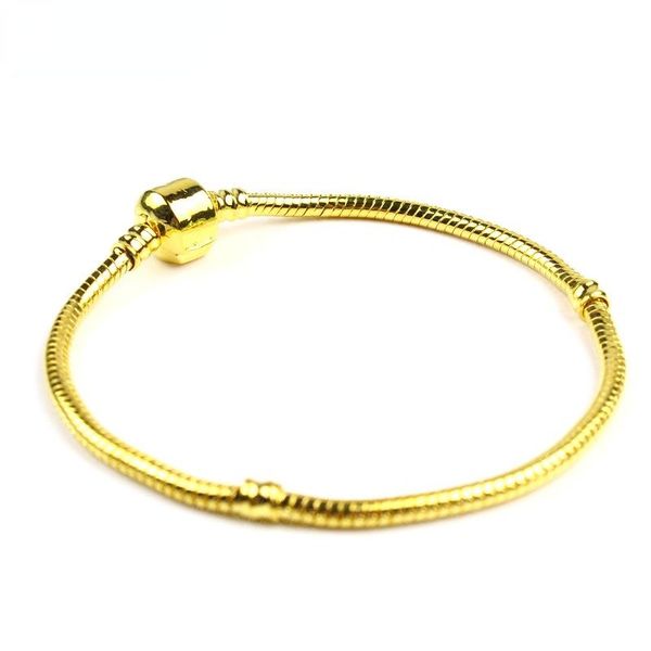 link, chain golden snake charm bracelet suitable for original beaded fashion jewelry gifts ladies, Black
link, chain golden snake charm bracelet suitable for original beaded fashion jewelry gifts ladies, Black