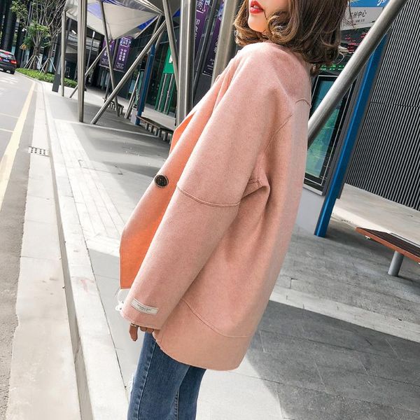 women's trench coats a9384 - clothing han edition of fund 2021 autumn suit brought wide long double coat in 1001, Tan;black
women's trench coats a9384 - clothing han edition of fund 2021 autumn suit brought wide long double coat in 1001, Tan;black