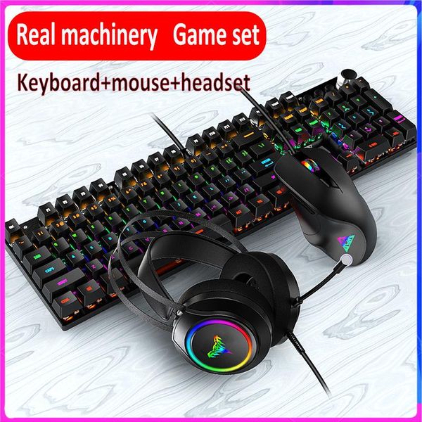 real mechanical keyboard mouse headset set 108 keys wired gamer keyboard can change axis gaming game green axis wired
real mechanical keyboard mouse headset set 108 keys wired gamer keyboard can change axis gaming game green axis wired