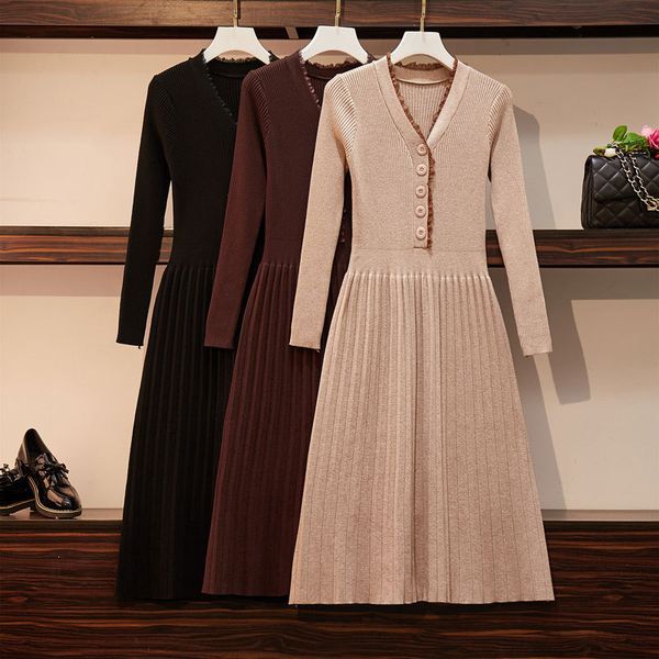 knitted wool s women's middle and long section 2021 spring v-neck slim over knee bottomed korean version, Black;gray
knitted wool s women's middle and long section 2021 spring v-neck slim over knee bottomed korean version, Black;gray