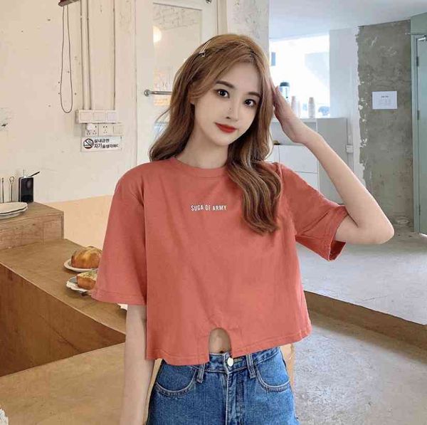 women's hoodies & sweatshirts summer korean short-sleeved t-shirt female design sense high street short fashionable women's clothi, Black
women's hoodies & sweatshirts summer korean short-sleeved t-shirt female design sense high street short fashionable women's clothi, Black