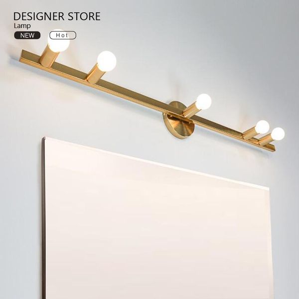 wall lamp creative electroplating imitation copper color long mirror front multi-purpose in the model room
wall lamp creative electroplating imitation copper color long mirror front multi-purpose in the model room