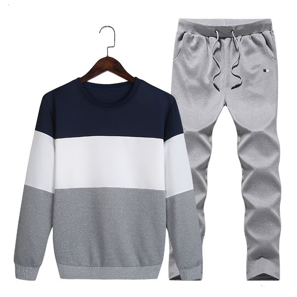 new tracksuit men set 2021 autumn casual sportswear patchwork suits men's two piece sets pullover hoodies+pants sweatsuit slim male meo, Gray
new tracksuit men set 2021 autumn casual sportswear patchwork suits men's two piece sets pullover hoodies+pants sweatsuit slim male meo, Gray