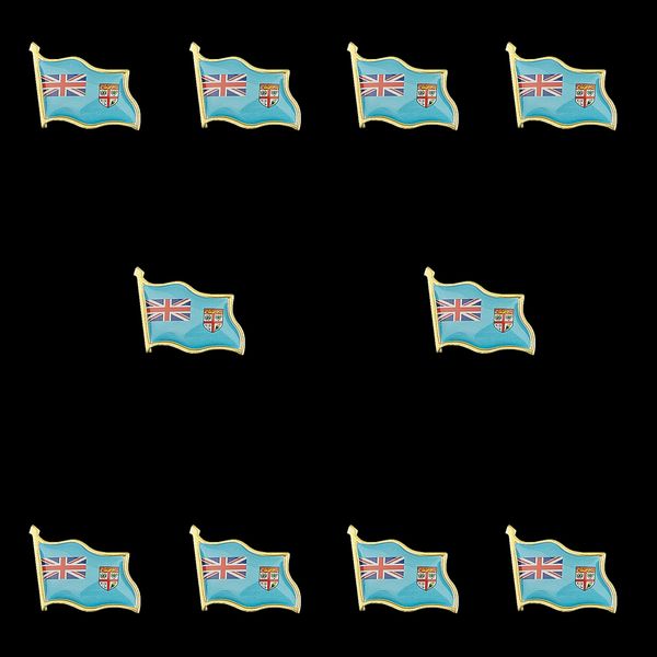 10pcs/lot fiji national emblem metal flag lapel brooch set decorative badge pin for clothes, Gray
10pcs/lot fiji national emblem metal flag lapel brooch set decorative badge pin for clothes, Gray