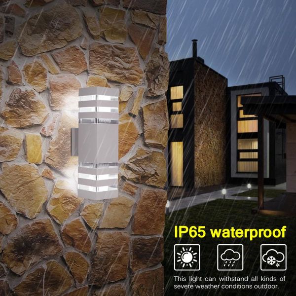 wall lamp modern waterproof up down aluminum cuboid led light fixtures dual head outdoor e27 socket ac 85-240v for garden
wall lamp modern waterproof up down aluminum cuboid led light fixtures dual head outdoor e27 socket ac 85-240v for garden