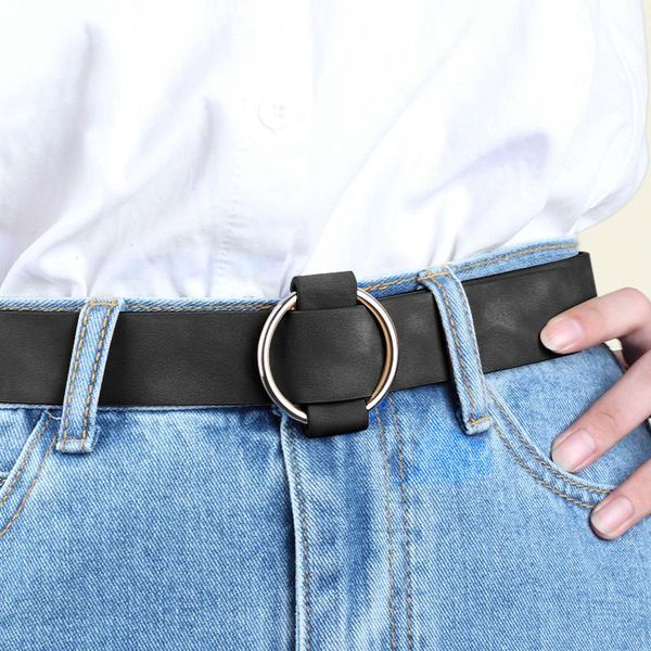 belts women's fashion needle-round hole alloy buckle jeans with ladies retro student belt, Black;brown
belts women's fashion needle-round hole alloy buckle jeans with ladies retro student belt, Black;brown