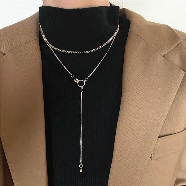 pendant necklaces 2021 double necklace for women with clavicle chain overlapped light luxury sweater fashion neck a, Silver
pendant necklaces 2021 double necklace for women with clavicle chain overlapped light luxury sweater fashion neck a, Silver