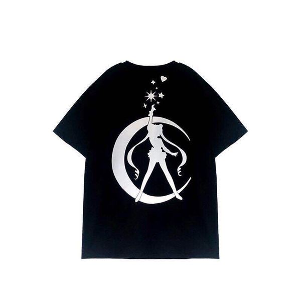seasoned sailor's moon reflective shirts summer o-neck short sleeve t-shirts released harajuku plus size g7fz, White
seasoned sailor's moon reflective shirts summer o-neck short sleeve t-shirts released harajuku plus size g7fz, White