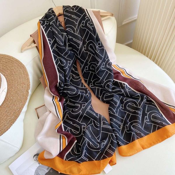 new foreign style fashion cotton linen silk women's shawl sun protection decoration long scarf spring and autumn, Blue;black 
new foreign style fashion cotton linen silk women's shawl sun protection decoration long scarf spring and autumn, Blue;black