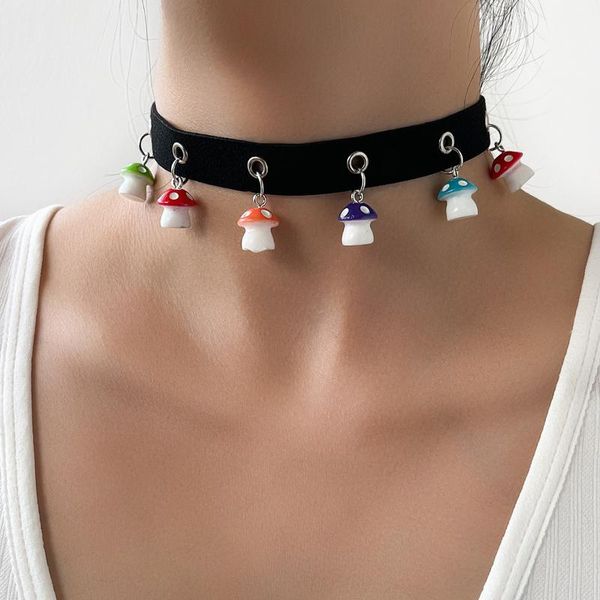 chokers aprilwell one piece punk pendant choker necklace for women gothic mushroom kpop grunge retro chain couple korean fashion jewlery, Golden;silver
chokers aprilwell one piece punk pendant choker necklace for women gothic mushroom kpop grunge retro chain couple korean fashion jewlery, Golden;silver
