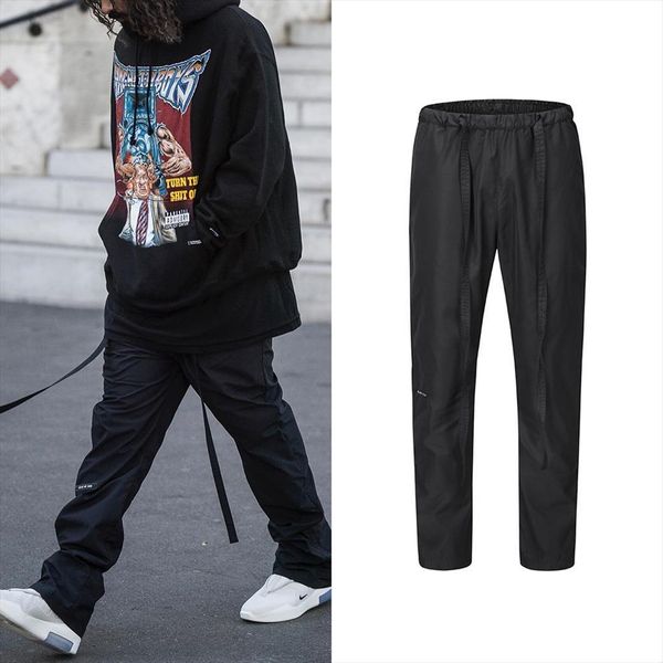 black kanye west jogger sweatpant women pants streetwear casual velcro strap closure trousers hip hop vintage loose sweat for men
black kanye west jogger sweatpant women pants streetwear casual velcro strap closure trousers hip hop vintage loose sweat for men