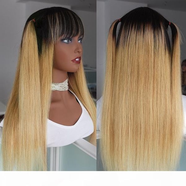 drak roots honey blonde straight wig with bangs for black women malaysian remy human hair non lace wig full 1b 27 colored glueless wig, Black;brown
drak roots honey blonde straight wig with bangs for black women malaysian remy human hair non lace wig full 1b 27 colored glueless wig, Black;brown
