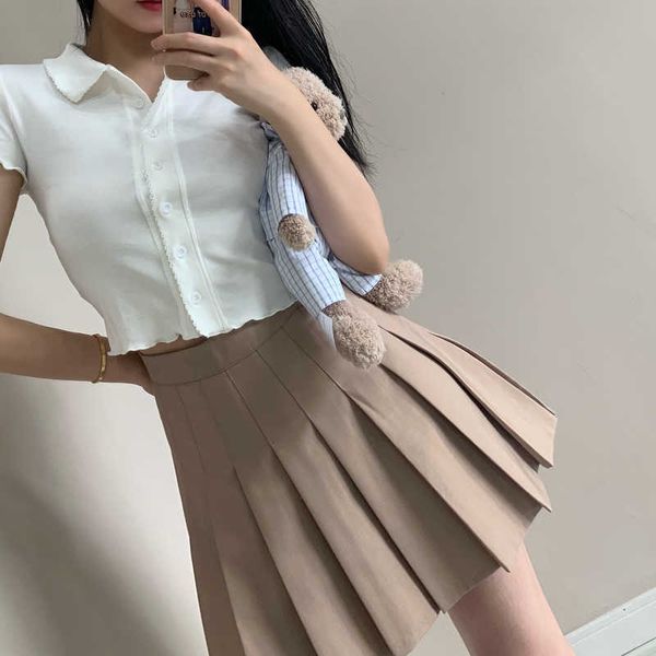 womengaga fold pleated a-line korean brown mini denim skirt skirt harajuku gothic kawaii japanese lp49 210603, Black
womengaga fold pleated a-line korean brown mini denim skirt skirt harajuku gothic kawaii japanese lp49 210603, Black