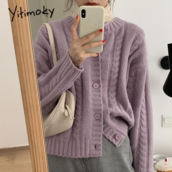 women's knits & tees yitimoky knit cardigan women o-neck warm sweater fall 2021 long sleeve coat casual fashion slim jackets for female, White
women's knits & tees yitimoky knit cardigan women o-neck warm sweater fall 2021 long sleeve coat casual fashion slim jackets for female, White