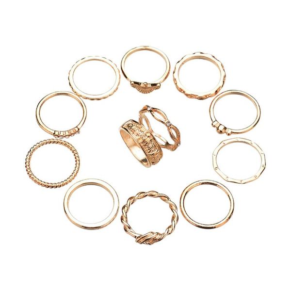 cluster rings 12 pcs/set vintage alloy engagement ring set geometric carved knuckle kits, Golden;silver
cluster rings 12 pcs/set vintage alloy engagement ring set geometric carved knuckle kits, Golden;silver