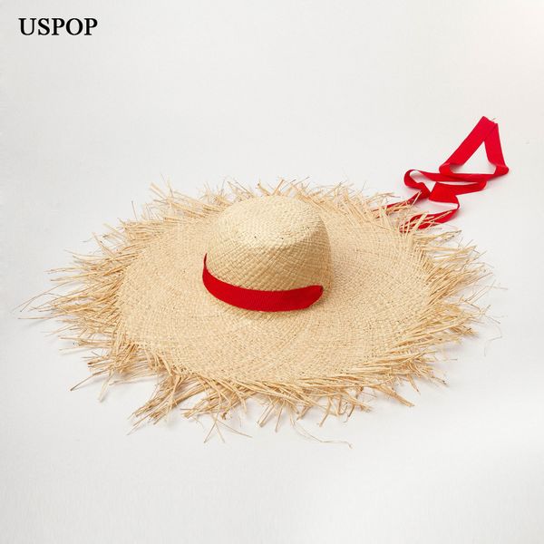 2021 new summer sun hats women raffia straw female fashion soft long ribbon wide brim beach hat go23, Blue;gray
2021 new summer sun hats women raffia straw female fashion soft long ribbon wide brim beach hat go23, Blue;gray