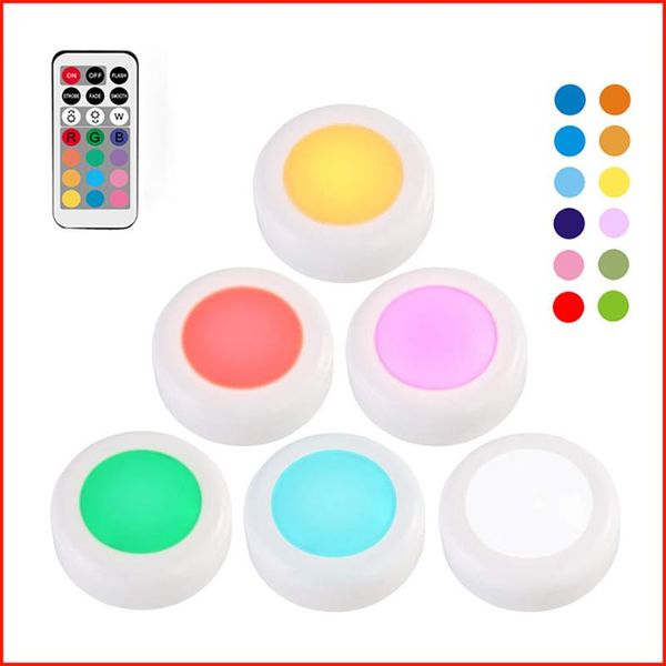 dimmable rgb light battery led lights kitchen lamp wardrobe/closet/cabinet night light puck with remote controller 13color
dimmable rgb light battery led lights kitchen lamp wardrobe/closet/cabinet night light puck with remote controller 13color